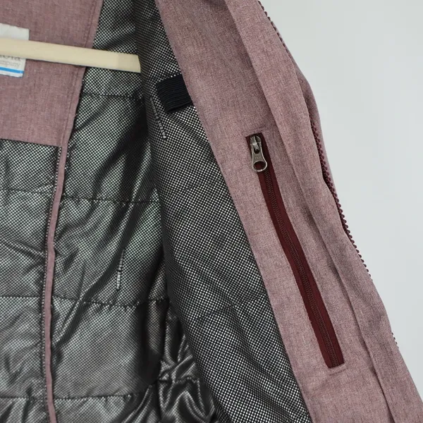 Columbia Women's Snowy Summit Insulated Jacket Size Small Cinder Berry Winter - Image 10