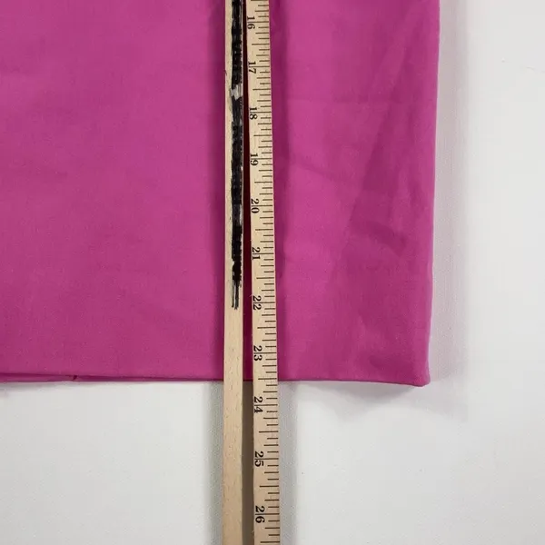 J.Crew No. 2 Skirt Womens 6 Pink Twill Pencil Knee Length Lined Stretch Office - Image 4