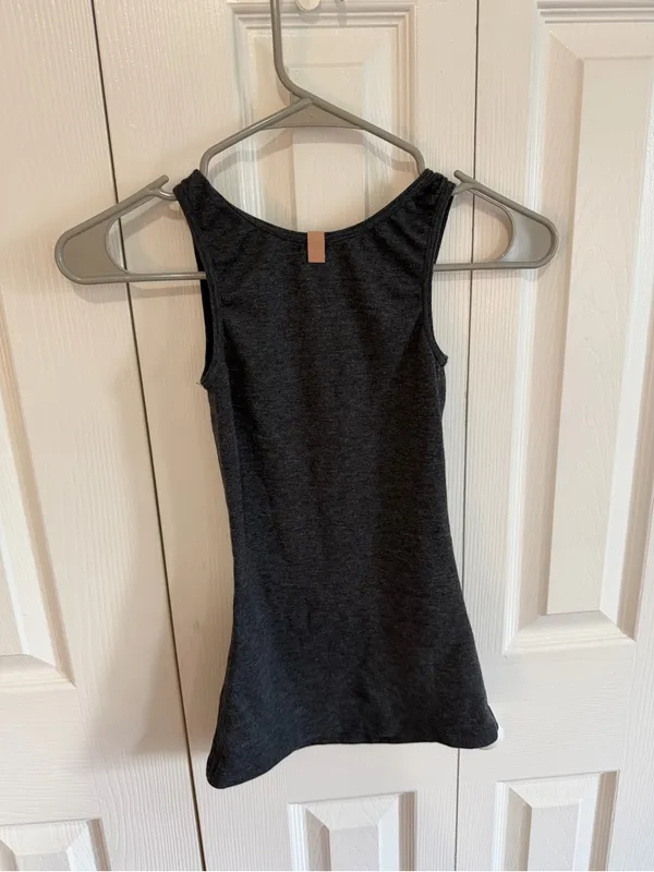Lunya Basic Sleep Tank Charcoal Grey Size Small Gray - Image 2