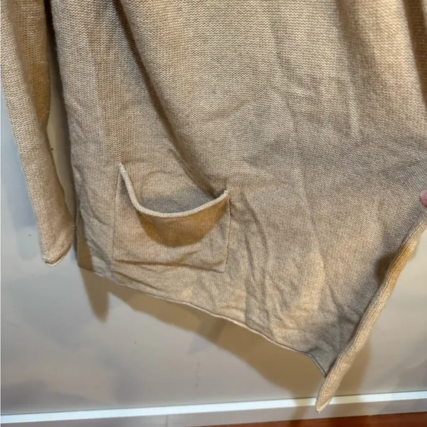 Babaton Beekman Wool‎ Cashmere Open Front Cardigan Size L - Image 5