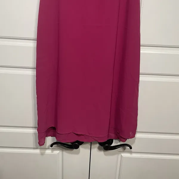 Umgee‎ Women Mini Dress Size Medium Pink Strappy Racerback Sundress Bohemian - Image 5