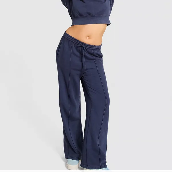 New PINK Victoria’s Secret‎ Ivy Fleece Wide-Leg Sweatpants - Image 4