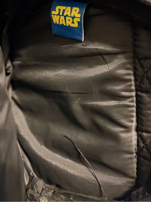 Star Wars Black Nylon Tote with Yellow Logo Tag - Image 4