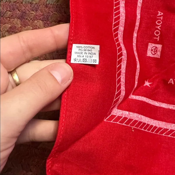 New Toyota Red Overland Bandana Adventure - Image 3