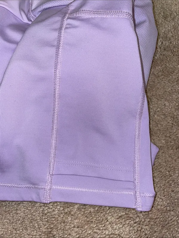 Athleta Women’s Momentum Lilac Purple Ruffle Athletic Athleisure Tennis Skort - Image 5
