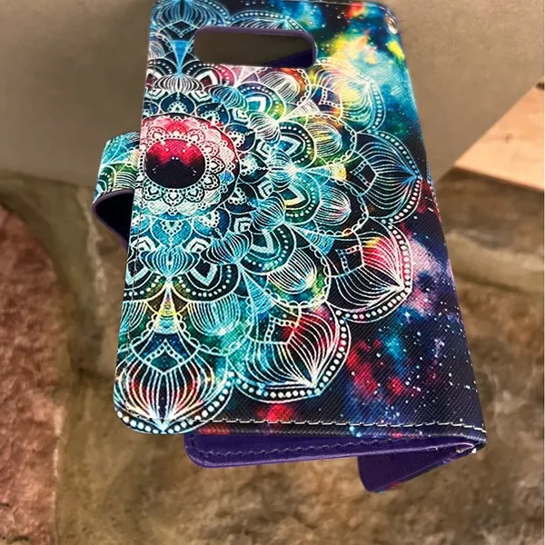 Wallet Galaxy Mandala-passport holder cover RFID blocking travel, wallet unisex - Image 2