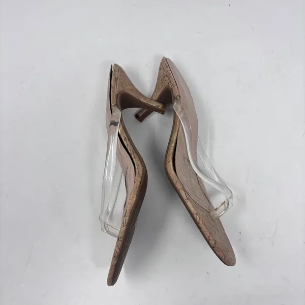 Marbella Cork Wedge Sandals size 10 - Image 7