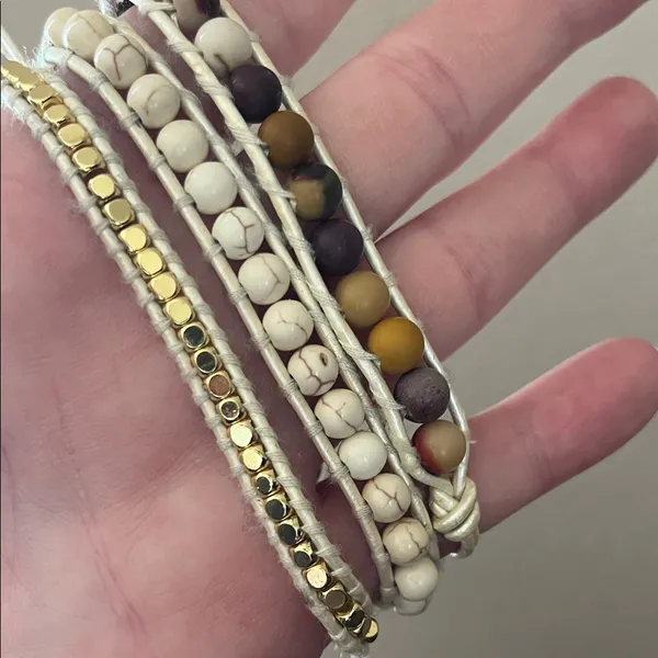 Victory Emerson Multicolor Beaded Wrap Bracelet - Image 4