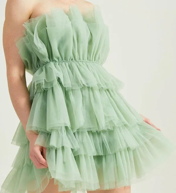Altar'd State Tiered Tulle dress - Image 2