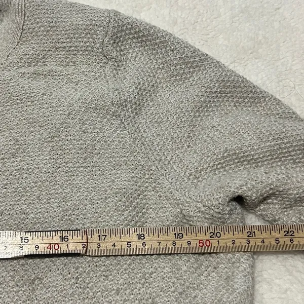 Madewell Crewneck Beige Sweater Size Large - Image 7