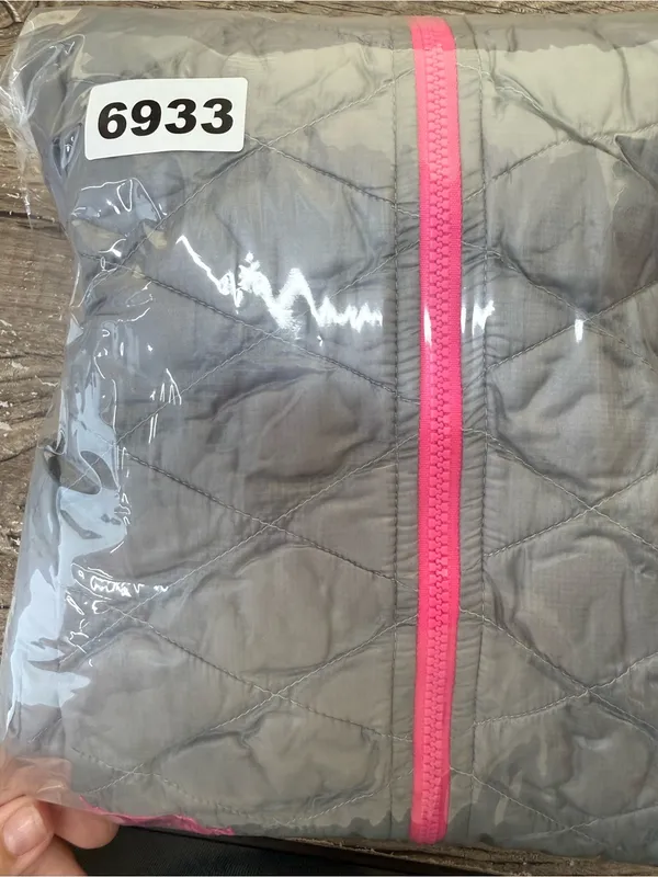 The North Face‎ silver nano puffer jacket size large - Image 7