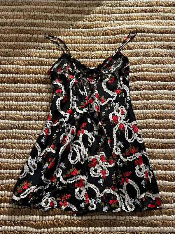 Vintage Victoria’s Secret Floral Satin Slip Dress Nightie - Image 7