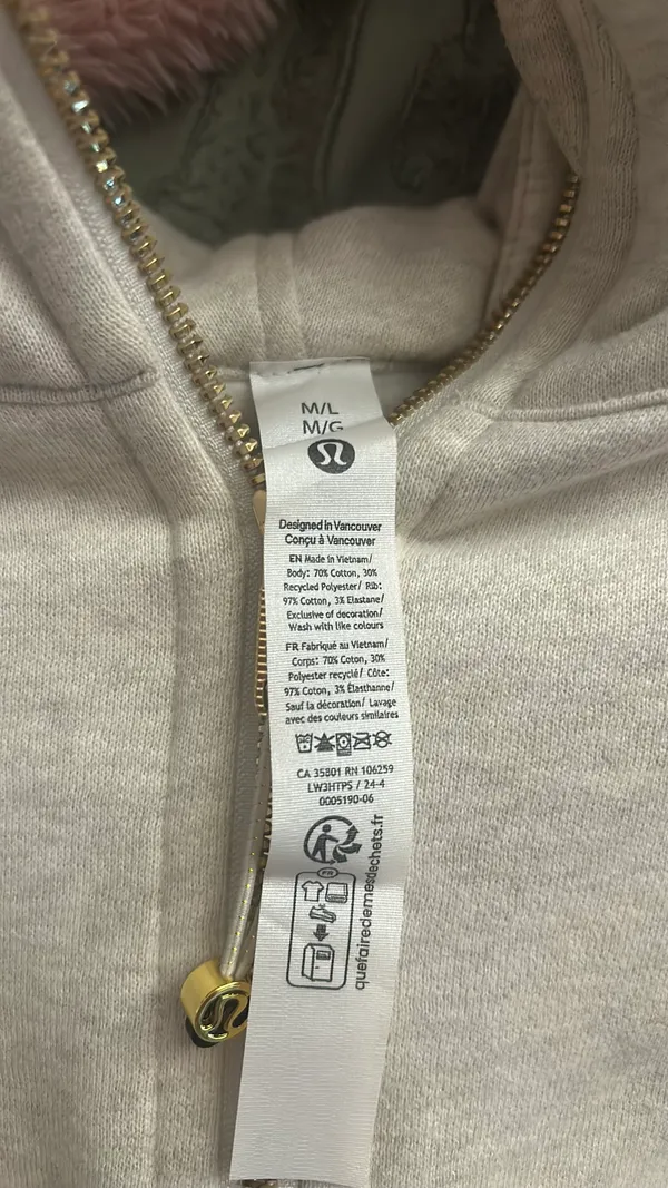 Lululemon Scuba Half-Zip Oversized Hoodie - Image 3