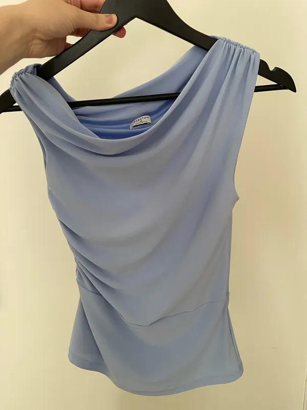 Babaton Aritzia Blue Top - Image 3