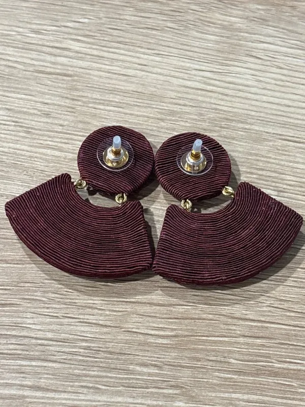 Tuckernuck Jewelry Gemstone Meritt Earrings in Brown New One Size Womens - Image 4