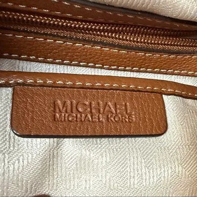 Michael Kors Tan and Brown Tote Bag - Image 3
