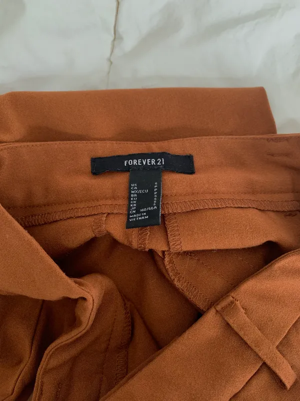 Forever 21 Burnt Orange Dress Pants - Image 4