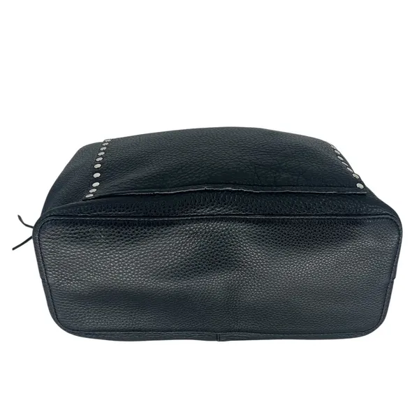 Rebecca Minkoff Unlined Front‎ Pocket Leather Tote Black Studded - Image 8