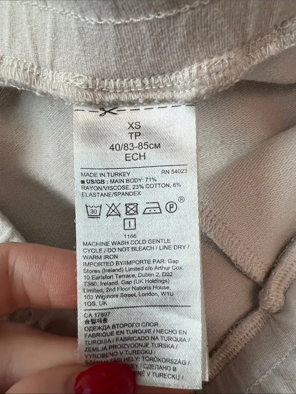 Banana Republic Light Taupe Drawstring Joggers - Image 4