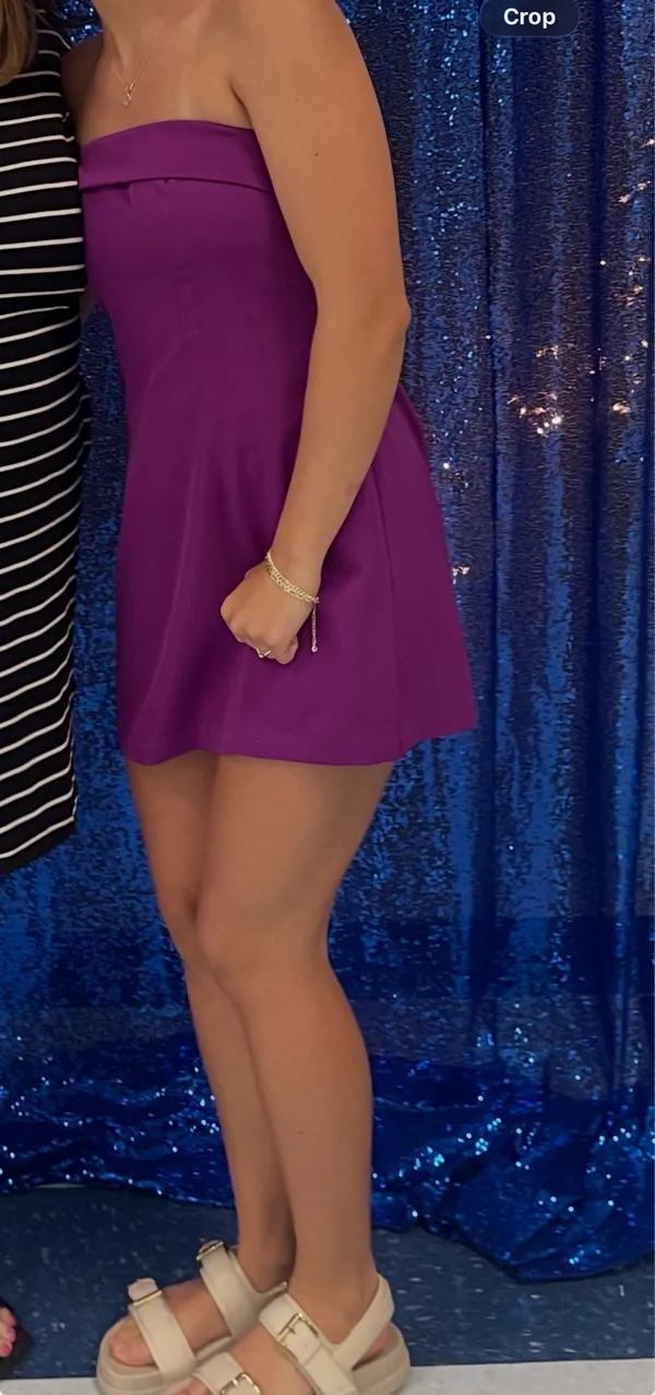 Boutique romper dress Purple - Image 2