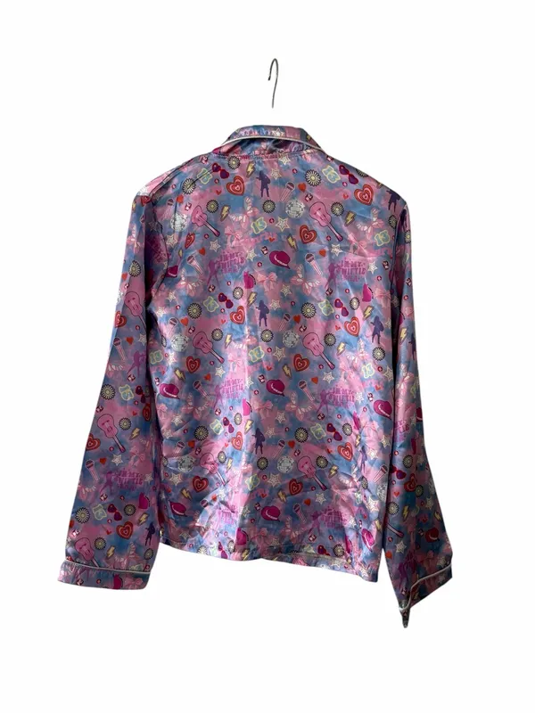 Lola & the Boys Swiftie Lovers Silky Pajama Set - Image 4
