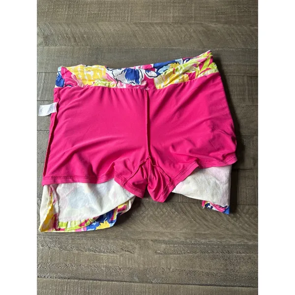 Rafaella Women's bright Vibrant Pineapple Floral Skort Size XL‎ - Image 9