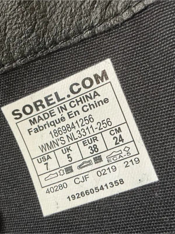 Sorel women’s Emelie tall equestrian riding boots brown waterproof leather sz 8 - Image 8