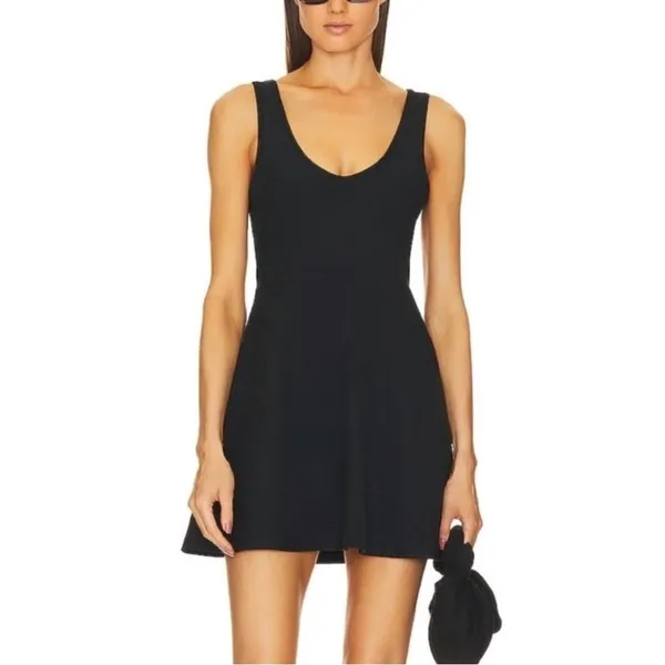 Beyond Yoga Spacedye movement tennis dress court appeal exercise darkest night - Image 11