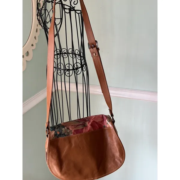 Maurizio Taiuti‎ Floral Shoulder leather patricia crossbody Nash purse - Image 6