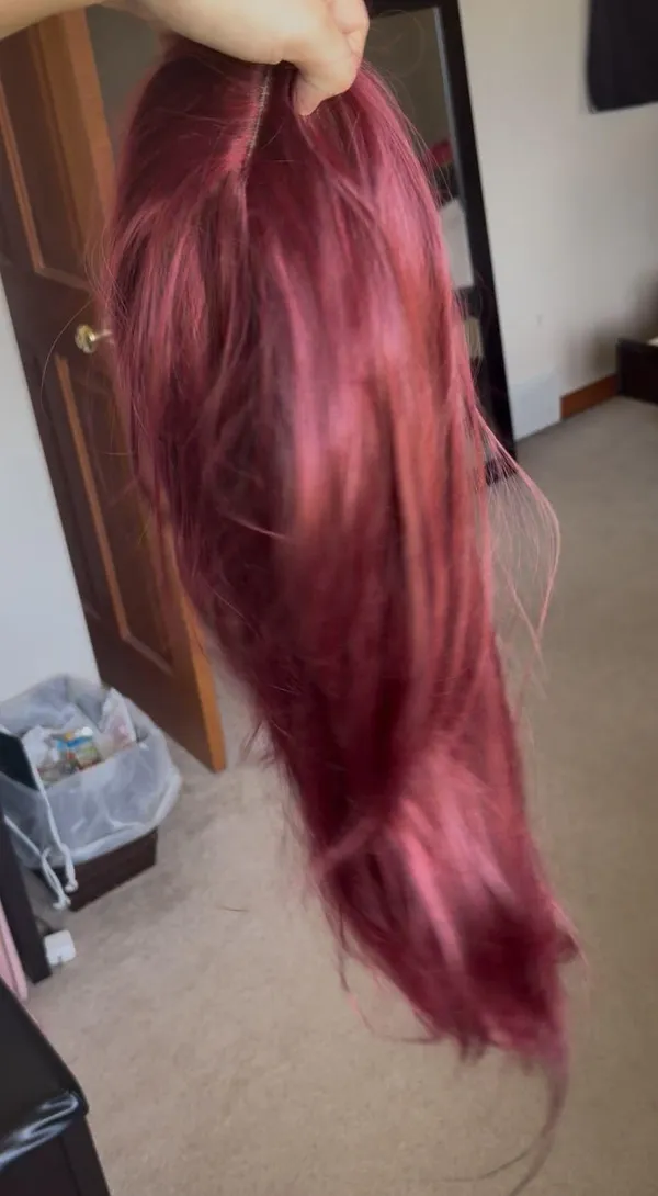 Long red wig Size undefined - Image 2
