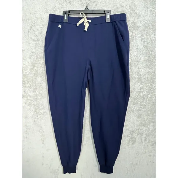 Figs Tech Collection Jogger Scrubs Medium Navy Nurse Uniform - Image 2