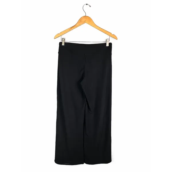 Boston Proper Dress Pants Womens S Black Wide Leg Pull On Stretch Knit - Image 3