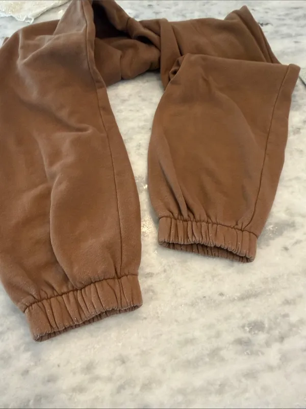 John Galt/ Brandy Melville Brown Track Pants - Image 4