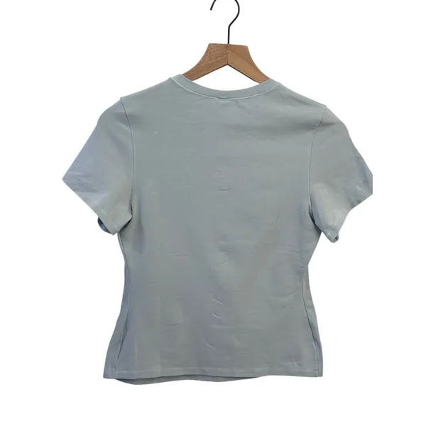 Skims Cotton Jersey T-Shirt Opal Large NWT ( SOLD OUT) - Image 4
