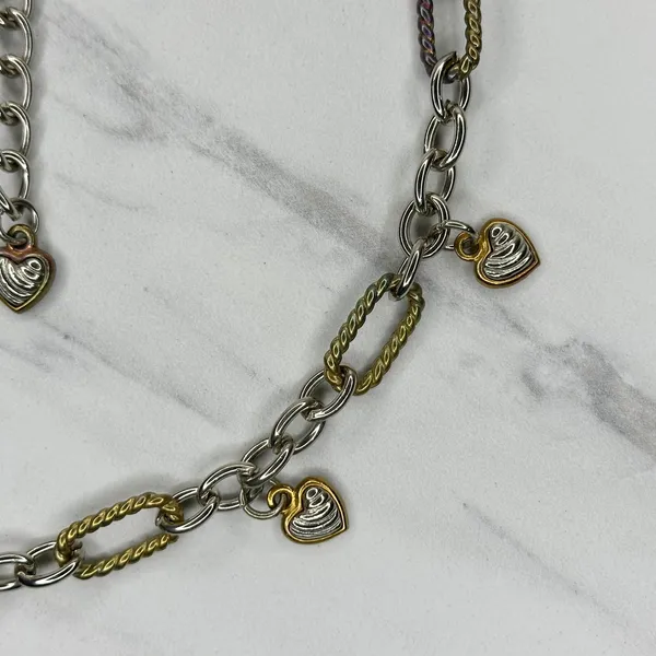 Heart Charm Silver Gold Chain Belt 2X/3X (2X/3X) ✨ - Image 10