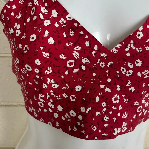 Lucky Brand Red Floral Bra size XL - Image 3