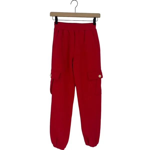 Generation Love Red Collina Chain‎ Sweatshirt & Misha Sweatpants Set Size XXS - Image 12