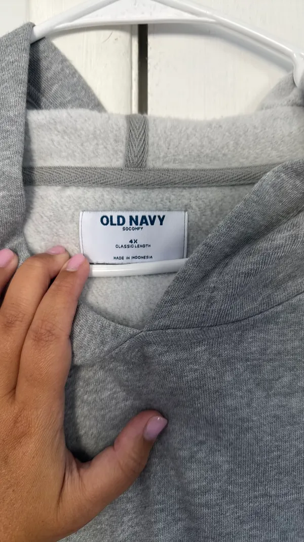 Old Navy Hoodie Grey - Image 2