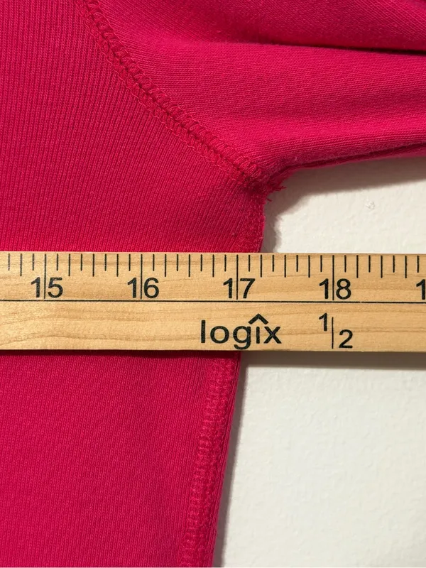 Ralph Lauren Pink Women’s Long Sleeve Shirt Size Large Cotton Knit Top Luxury - Image 7