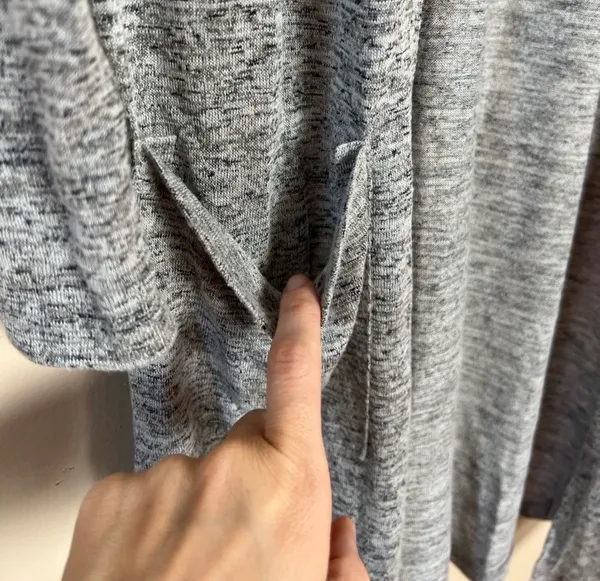 CLEAROUT! Gray Long Duster Cardigan Size M VGUC Size M - Image 7