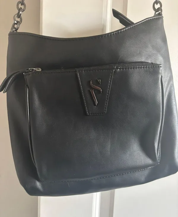 Black Leather VS Purse - Image 2
