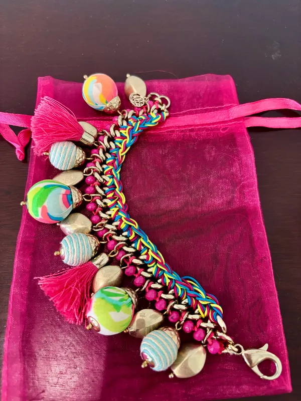 Lilly Pulitzer Beach Resort Charm Bracelet  - Image 4