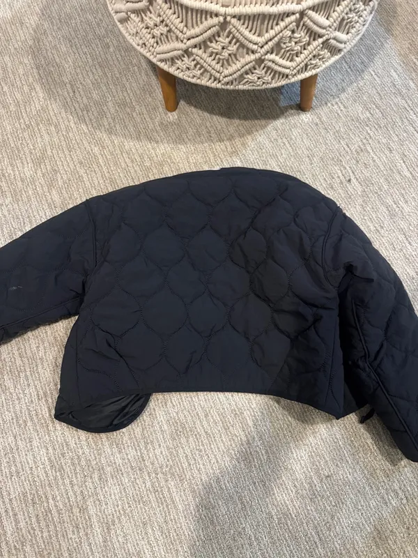 Adanola Black Quilted Puffer Jacket - Image 6