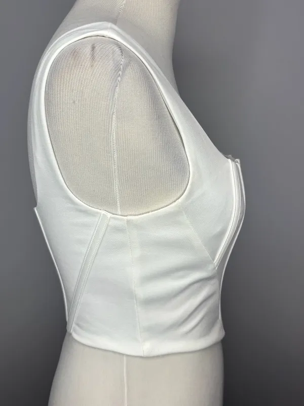White Corset Top - Image 4