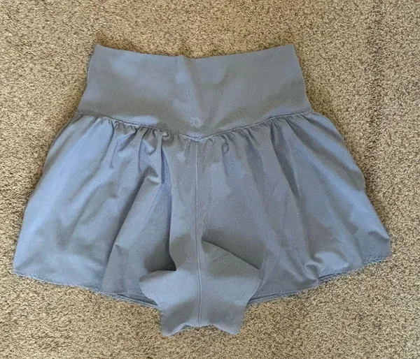 Periwinkle aerie crossover shorts  - Image 2