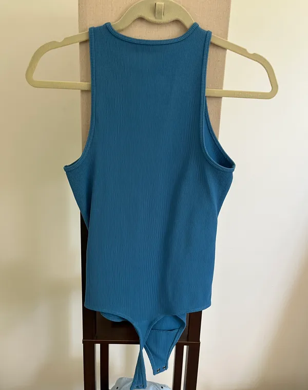 Abercrombie Essential Ribbed Tank Bodysuit - Image 4