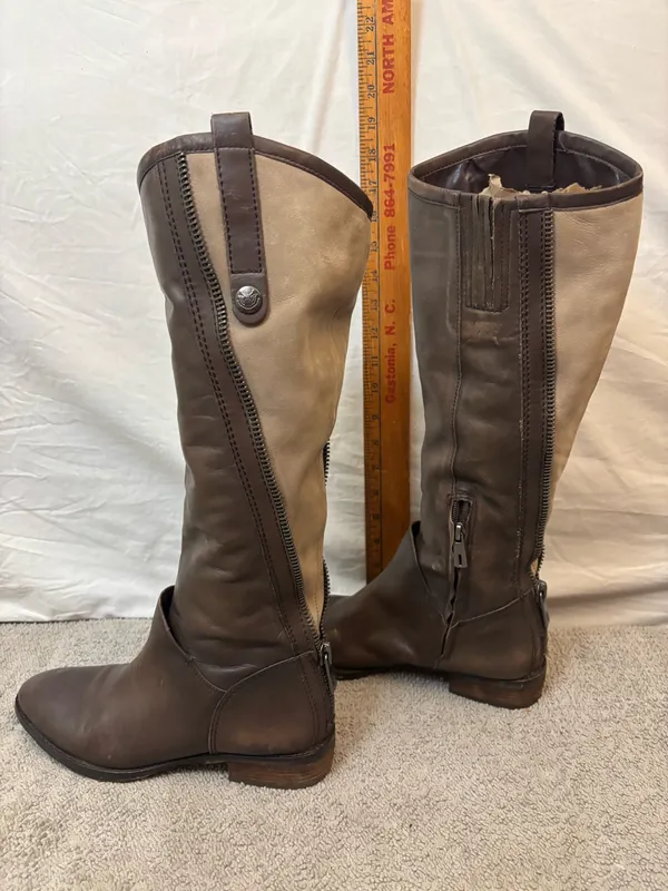 Sam Edelman Patrice Two-Tone riding boot - Image 3