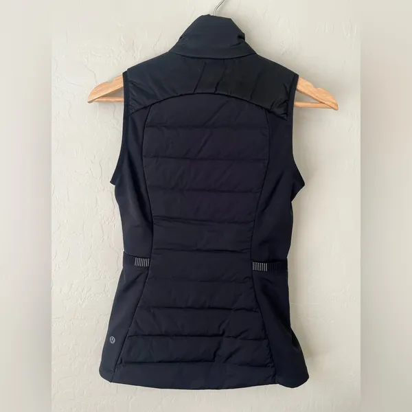 Lululemon Down for it all puffer winter vest black 2 - Image 6