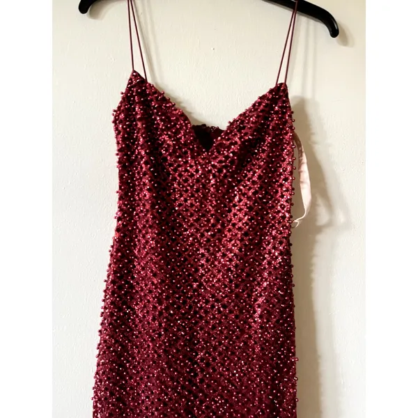 Oh Polly Eisley Embellished Sweetheart-Neck Midi Dress Size 2 New - Image 7