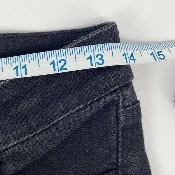 American Eagle Womens Skinny Jegging Jeans Denim Stretch Black‎ Size 6 Regular - Image 8